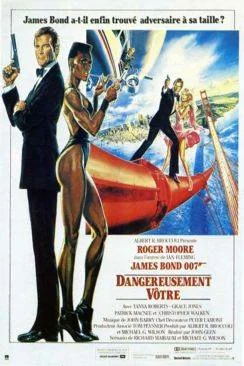 Affiche du film Dangereusement vôtre (A View to a Kill) en streaming