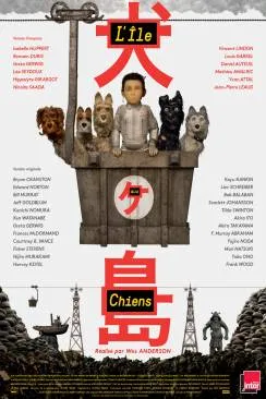 Affiche du film L'Île aux chiens (Isle Of Dogs) en streaming