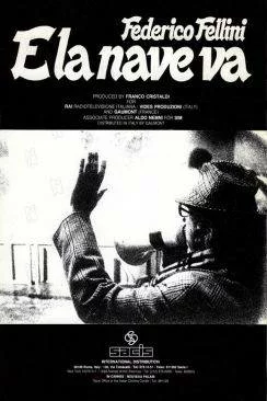 poster film Et vogue le navire (E la nave va)