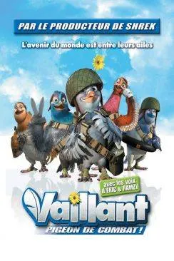 poster film Vaillant, pigeon de combat !