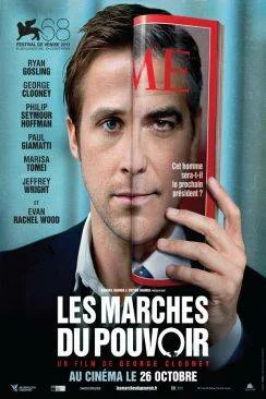 poster film Les Marches du Pouvoir (The Ides of March)