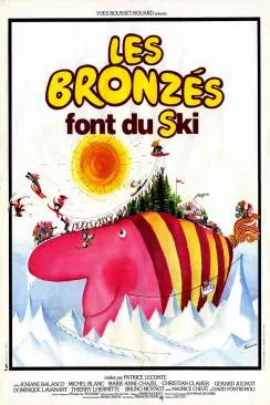 poster Les Bronzés font du ski