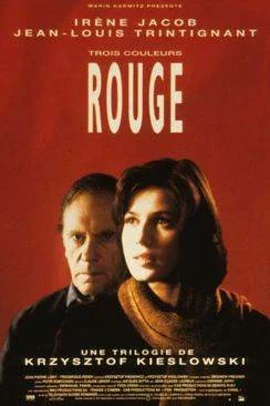 poster film Trois couleurs - Rouge