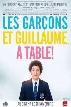 poster Les Garçons et Guillaume, à  table !