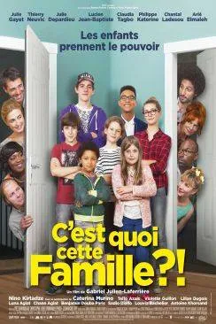 poster film C'est quoi cette famille?!