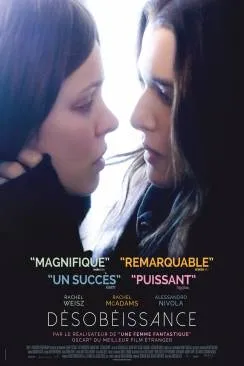 poster film Désobéissance (Disobedience)