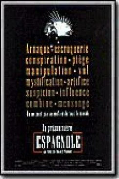 poster La Prisonniaprèsre espagnole (The Spanish Prisoner)