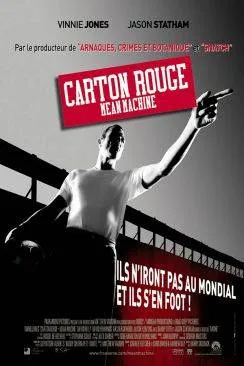 poster film Carton rouge - Mean Machine