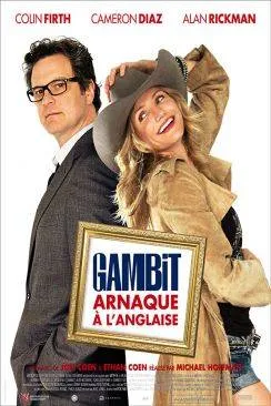 poster Gambit, arnaque à  l?anglaise