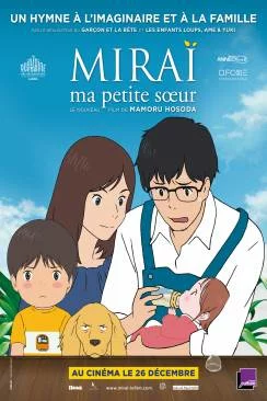 poster film Miraï, ma petite soeur