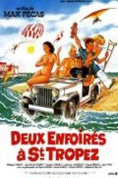 poster film Deux enfoirés à  Saint-Tropez