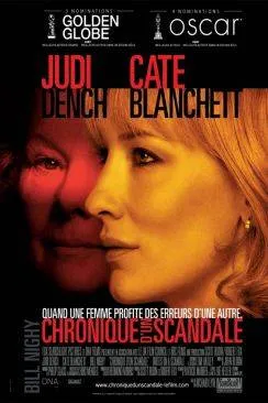 Affiche du film Chronique d'un scandale (Notes on a Scandal) en streaming