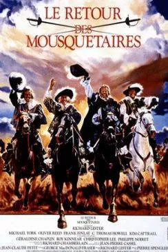 poster film Le Retour des mousquetaires (The return of the musketeers)