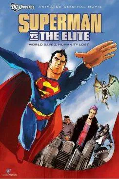 poster film Superman contre l'élite (Superman vs. The Elite)