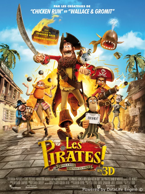 poster Les Pirates ! Bons à  rien, Mauvais en tout (The Pirates! Band of Misfits)