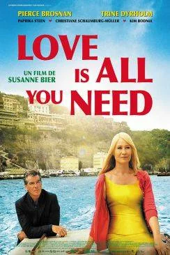 poster Love is all you need (Den skaldede frisør)