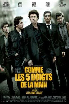 poster film Comme les 5 doigts de la main