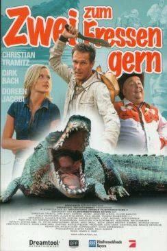 Affiche du film Alerte au crocodile ! (Zwei zum Fressen gern) en streaming