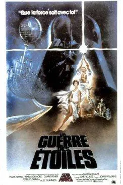 poster Star Wars : Episode IV - Un nouvel espoir (La Guerre des étoiles)