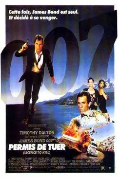 poster Permis de tuer - James Bond (Licence to Kill)