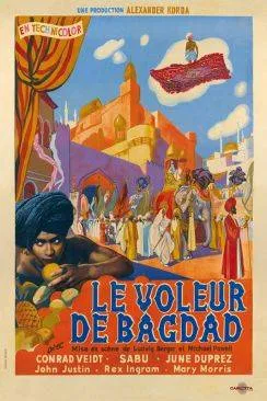 Affiche du film Le Voleur de Bagdad (The Thief of Bagdad) en streaming