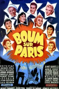 poster film Boum sur Paris