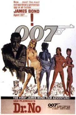 poster James Bond 007 contre Dr. No (Dr. No)