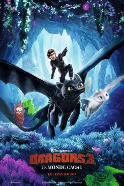 poster film Dragons 3 : Le monde caché