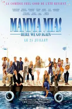 Affiche du film Mamma Mia! Here We Go Again en streaming