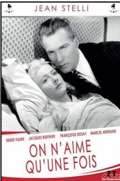 poster film On n'aime qu'une fois