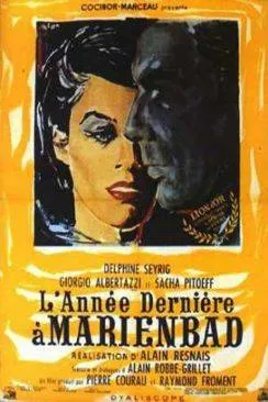 poster film L'année derniaprèsre à  Marienbad