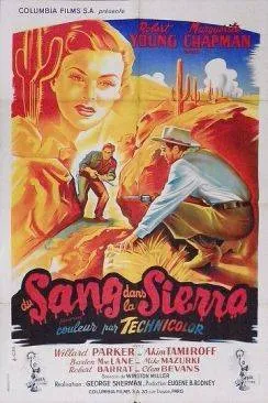 poster Du sang dans la sierra (Relentless)