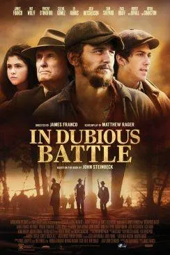 poster film Les Insoumis (In Dubious Battle)