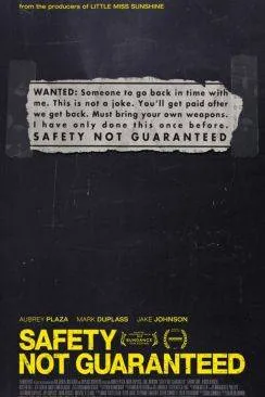 poster film Safety Not Guaranteed