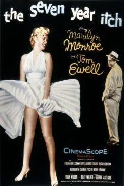 poster Sept ans de réflexion (The Seven Year Itch)