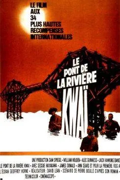 poster Le Pont de la riviaprèsre Kwai (The Bridge on the River Kwai)