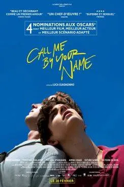 Affiche du film Call Me By Your Name en streaming