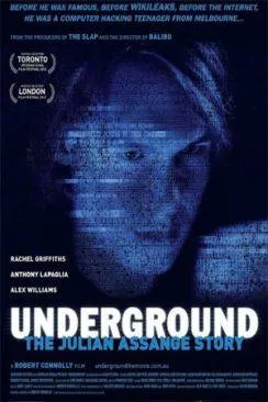 poster Underground : L'histoire de Julian Assange (Underground: The Julian Assange Story)