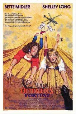 poster Une chance pas croyable (Outrageous Fortune)