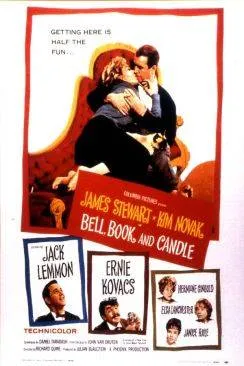 poster film L'Adorable voisine (Bell Book and Candle)