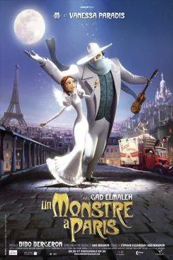 poster film Un monstre à  Paris