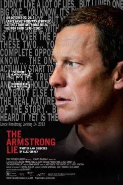 poster film Le Mensonge Armstrong (The Armstrong Lie)