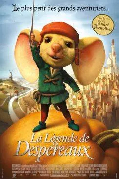 poster film La Légende de Despereaux (The Tale of Despereaux)