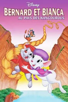 poster Bernard et Bianca au pays des kangourous (The Rescuers Down Under)