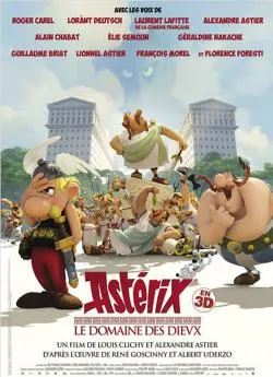 poster film Astérix - Le Domaine des Dieux