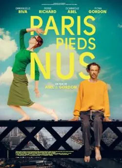 poster Paris pieds nus