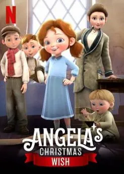 poster film Le Noël rêvé d'Angela