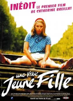 poster film Une vraie jeune fille