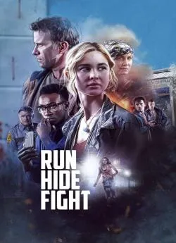 poster Run Hide Fight