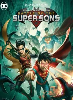 poster film Batman and Superman: Battle of the Super Sons